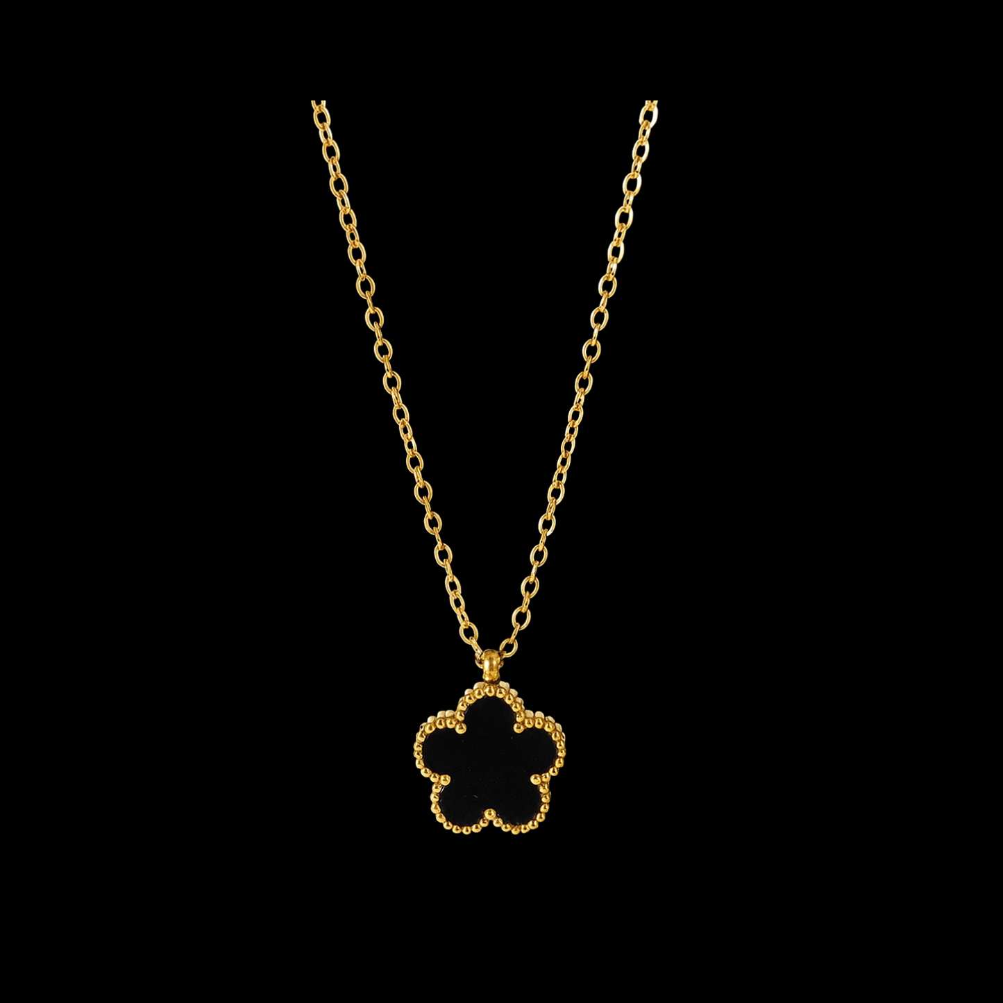 Leaf Clover Pendant Necklace