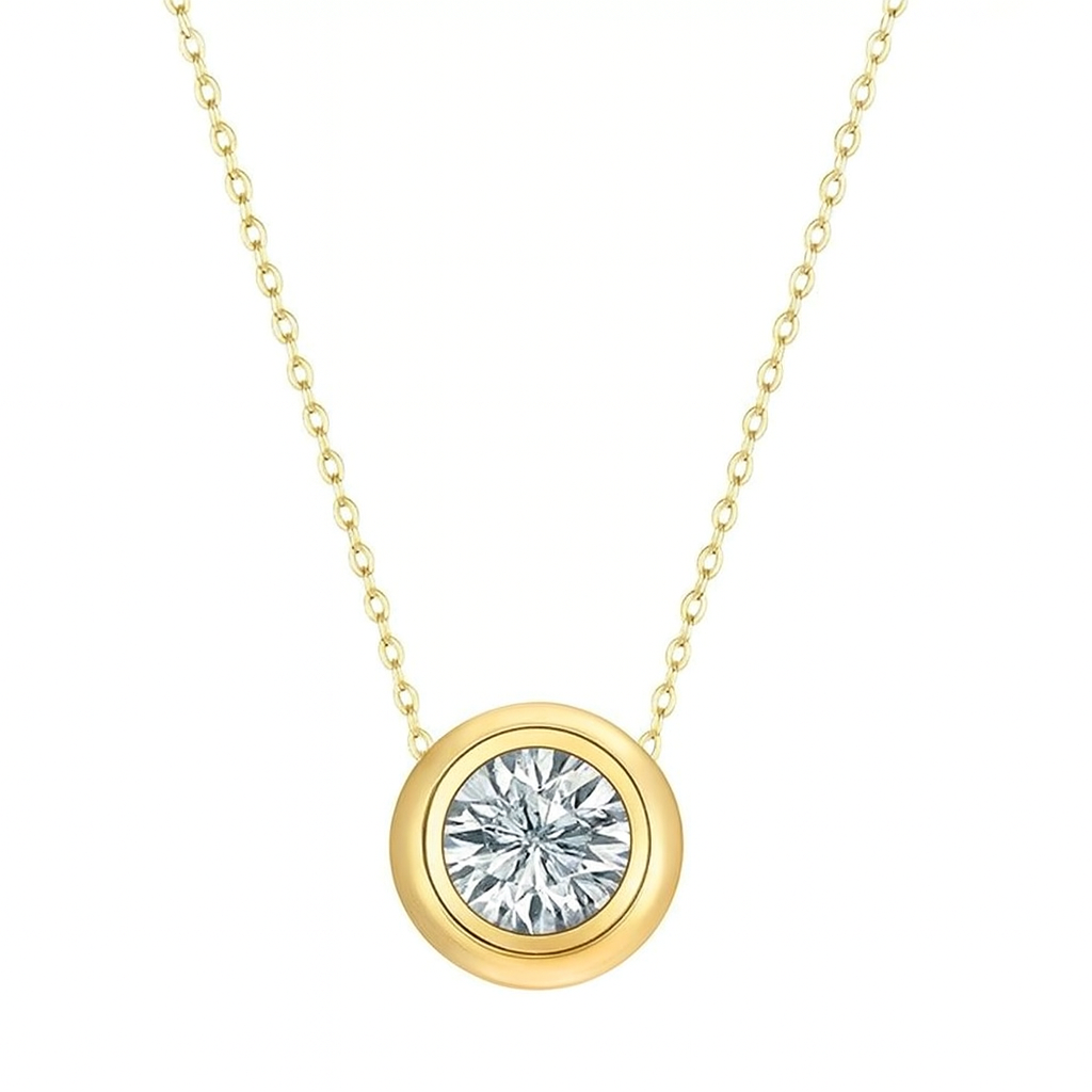 Circle, Square, Diamond, Cross Necklace