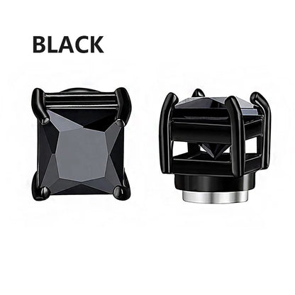 Magnetic Ear Stud Clip Earrings