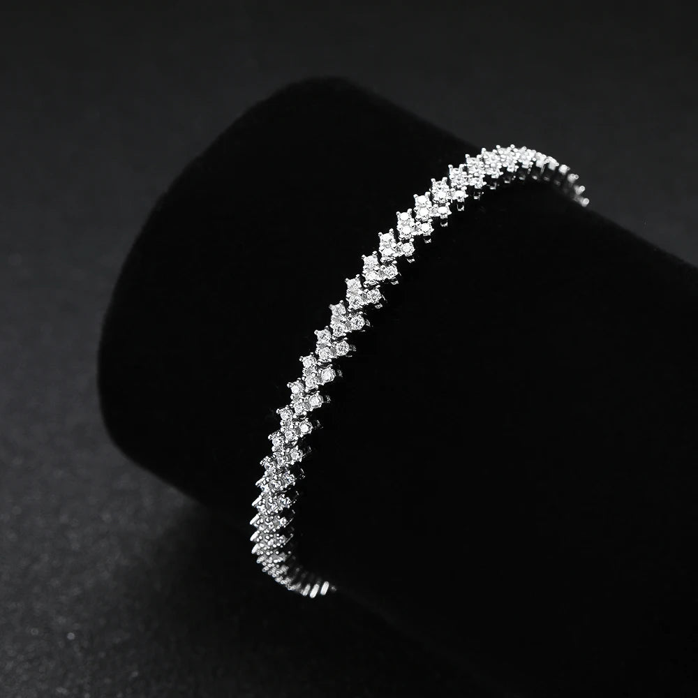 Moissanite Tennis Bracelet