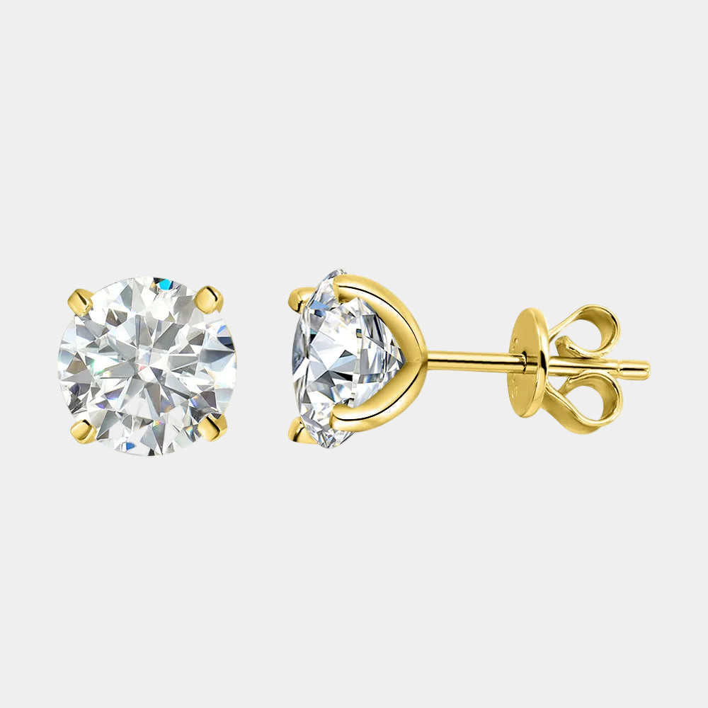 Moissanite Stud Earrings