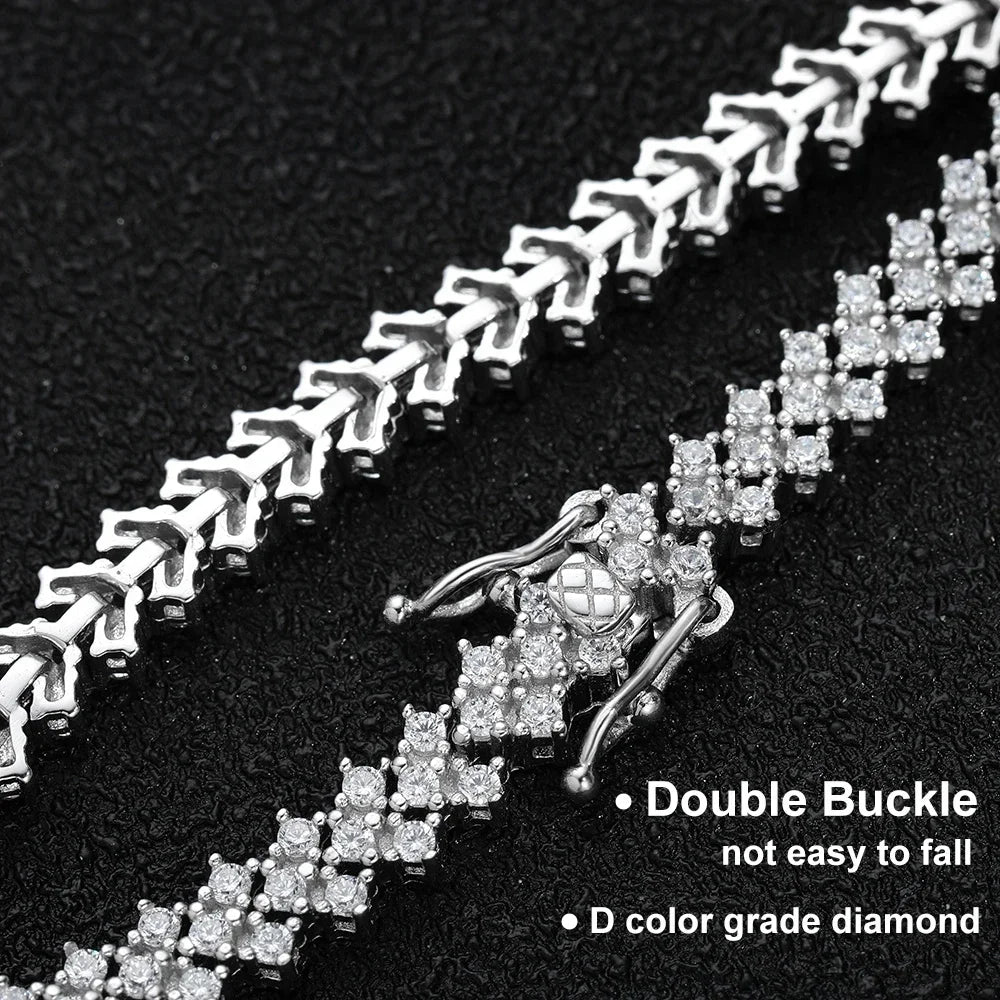 Moissanite Tennis Bracelet