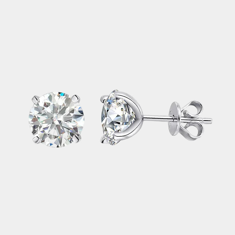 Moissanite Stud Earrings