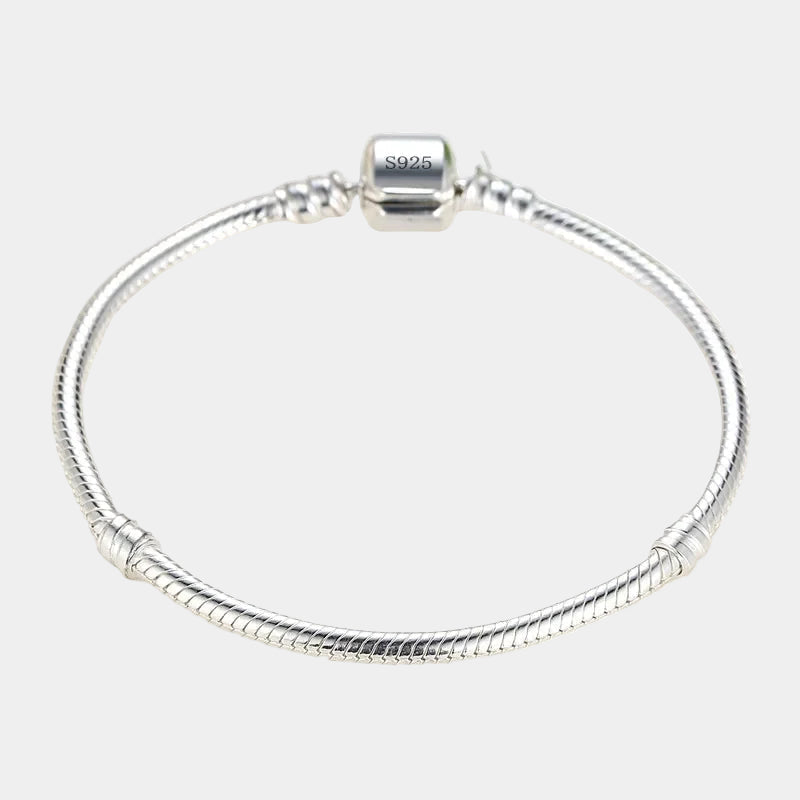 Snake Bone Charm Bracelet