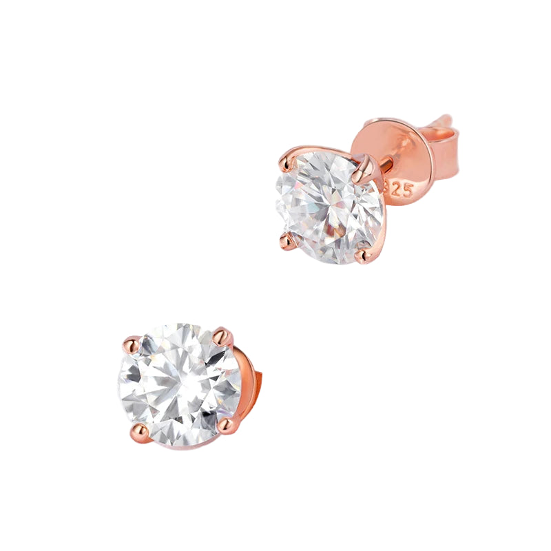 Moissanite Stud Earrings