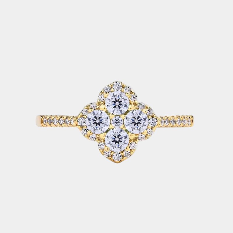 Classic Moissanite Ring