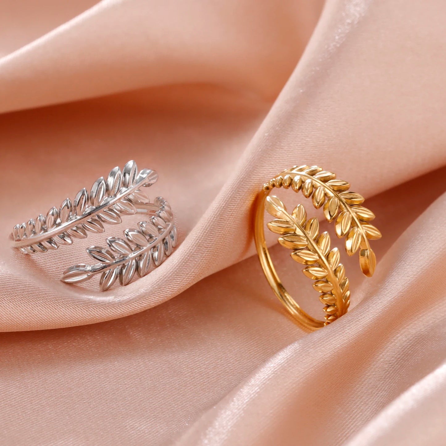 Geometric Heart Ring