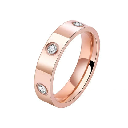 Crystal Cross Ring
