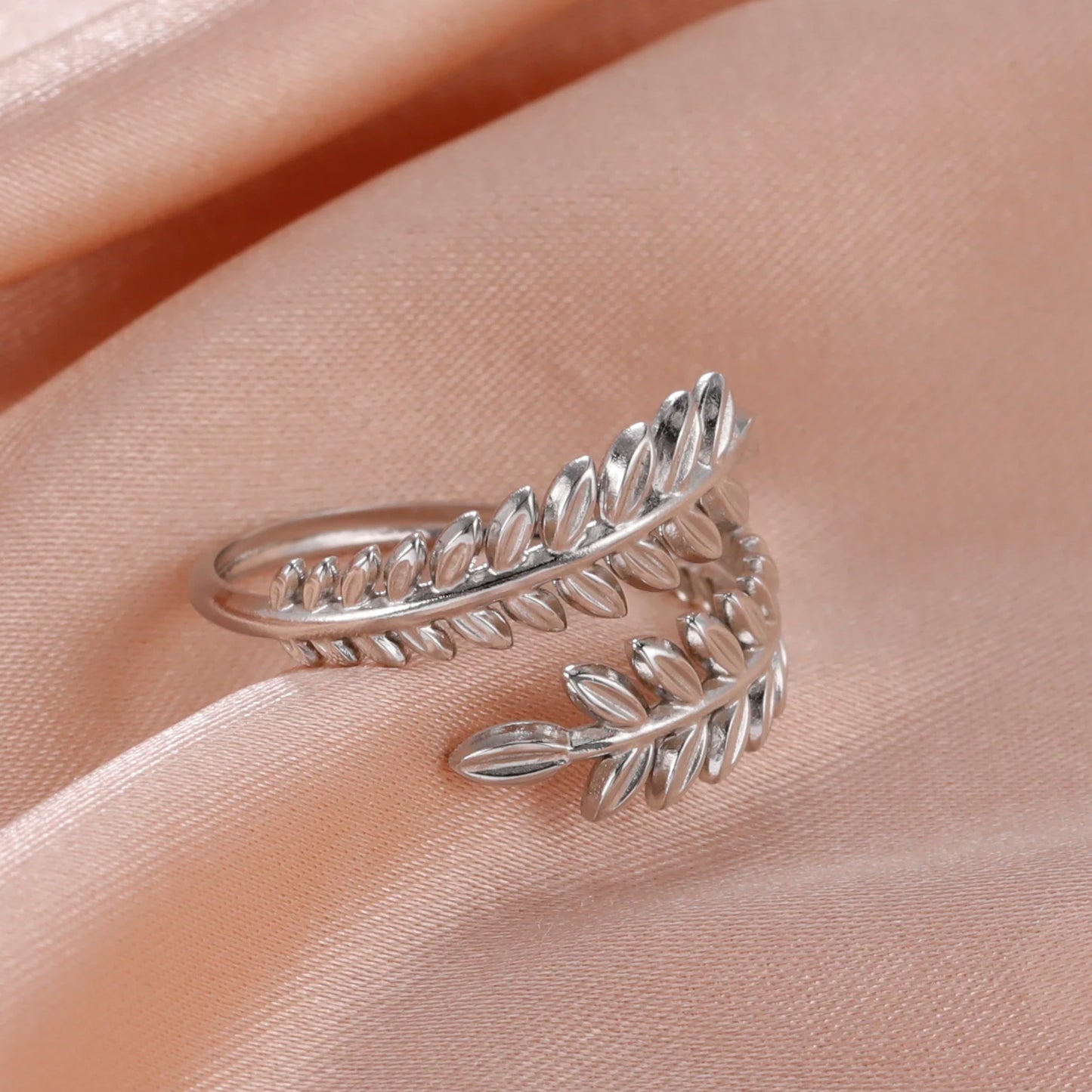 Geometric Heart Ring
