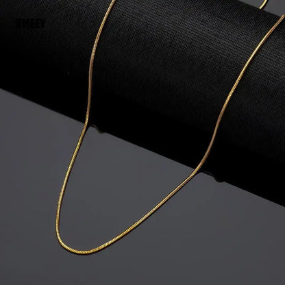 Stainless Steel Chain Necklace Minimalist Collar